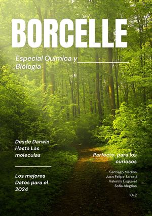 Portada De Revista Viajes Y Naturaleza Elegante Verde