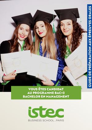 Guide des épreuves orales Bachelor en Management