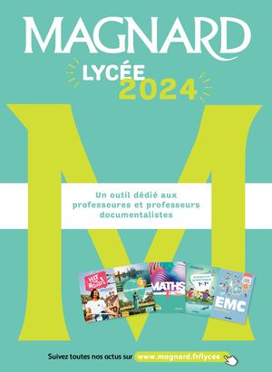Catalogue Lycée Magnard 2024