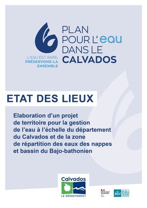 Plan pour l'eau dans le Calvados - État des lieux
