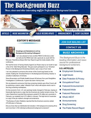 BACKGROUND BUZZ - MARCH 2024