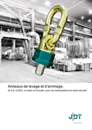 Anneaux de levage articulés