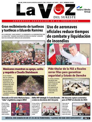La Voz del Sureste 06 04 2024