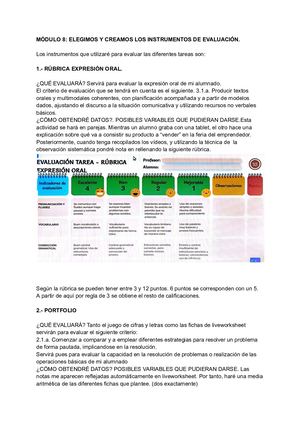 8 1 Elegimos Y Creamos Los Instrumentos De Evaluación 1 2