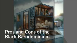 Pros and Cons of the Black Barndominium