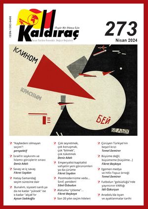 KALDIRAÇ 273. SAYI NİSAN 2024