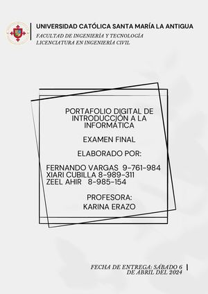 Examen Final De Informática