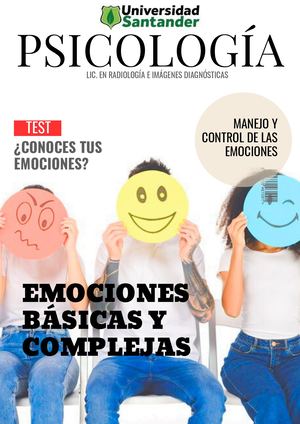 Emociones básicas y complejas