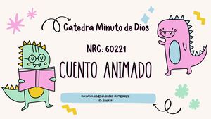 CUENTO ANIMADO:SOLIDARIDAD,EQUIDAD Y FRATERNIDAD
