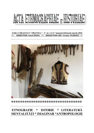 Revista Acta Etnographiae 1 2 3 2024