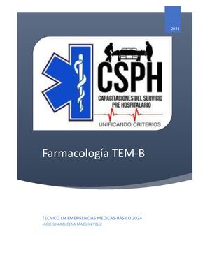 Farmacología TEM-B