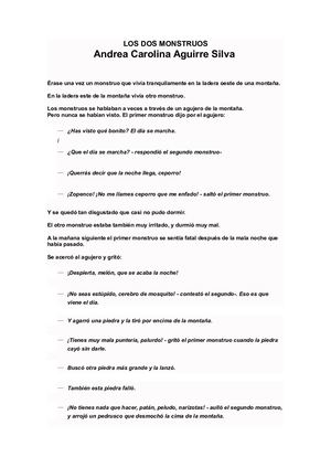 Los Dos Monstruos (1)