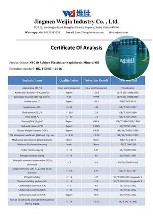 Rubber Plasticizer Naphthenic Mineral Oil For Oil-filled SBS Rubber