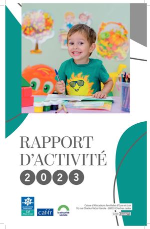 Rapport d'activité Caf d'Eure-et-Loir 2023