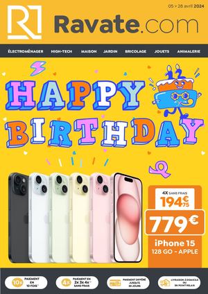 CATALOGUE - RAVATE.COM - ANNIVERSAIRE