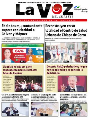 La Voz del Sureste 08 04 2024