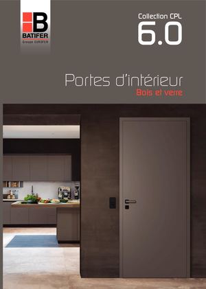 Catalogue Porte D'intérieur Bois et Verre Collection 6.0