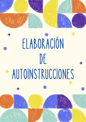 Ebook Autoinstrucciones