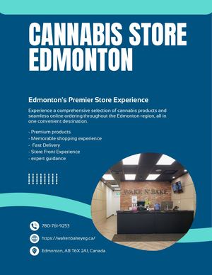 Cannabis Store Edmonton | Wake N Bake