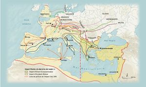 El mapa de l'imperi romà