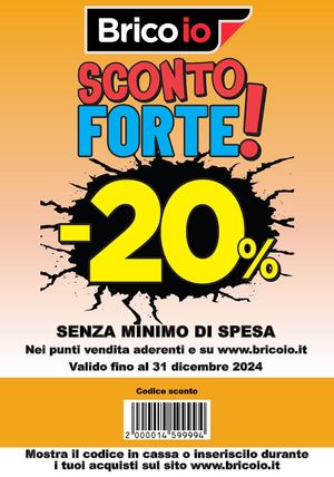 Sconto 20% Idea Village 2024