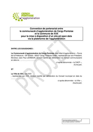 3 1 Annexe Projet Convention Open Data Cacp