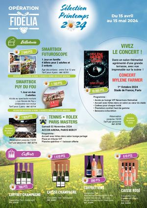 Opération Fidelia Printemps 2024