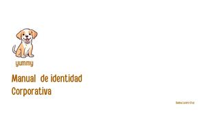 Manual De Identidad Corporativa, yummy