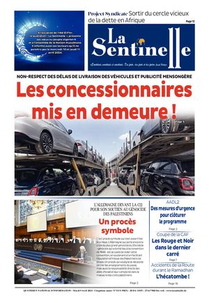 La Sentinelle du 09 Avril 2024