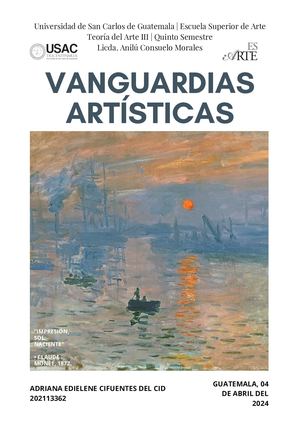 Sketchbook Vanguardias Artísticas