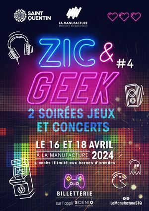 Programme Zic & Geek Week 2024
