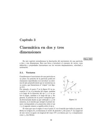 LC S4 Cinematica En Dos Y Tres Dimensiones