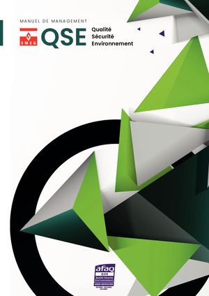 Manuel de Management - QSEEn