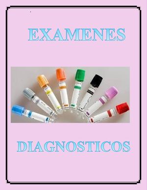 Cartilla Examenes Y Diagnosticos
