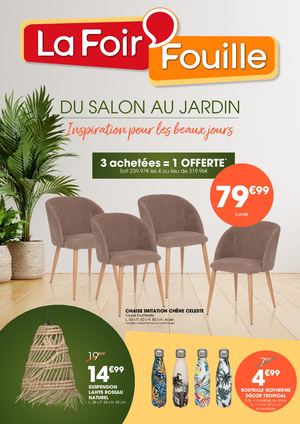 La Foir'Fouille : Du Salon au Jardin (Catalogue Avril 2024)