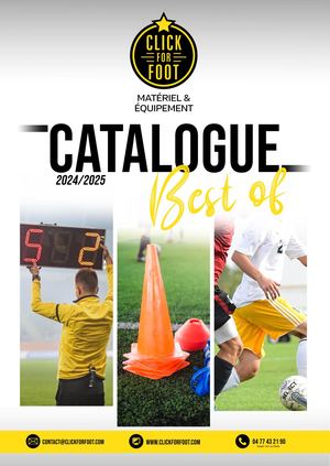 CLICK FOR FOOT - Catalogue Best Of 2024/2025 - Football