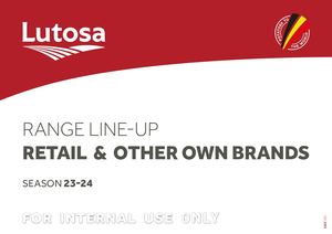 Range Line-up Lutosa Retail & Other own brands