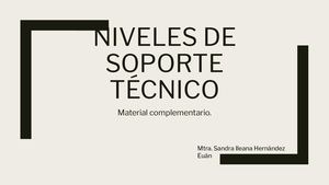 0 1 Niveles De Soporte T Cnico Pptx