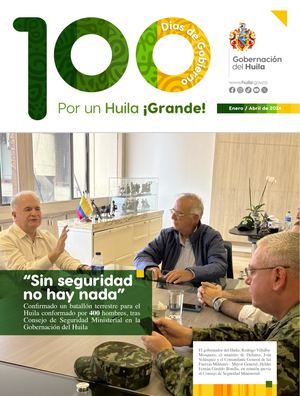 Periódico Primero 100 Días de Gobernacion Del Huila