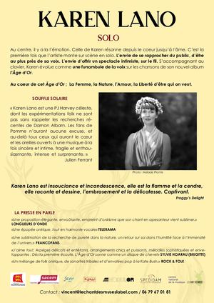 Karen Lano En Solo 2024