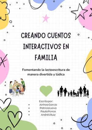 Creando Cuentos Interactivos En Familia