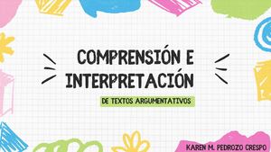 TEXTOS ARGUMENTATIVOS