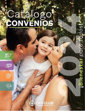 Catálogo De Convenios CLUB OHI