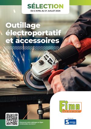 Catalogue Fima Industrie Outillage électroportatif et accessoires 2024