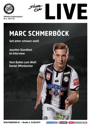 SturmEcho LIVE 2017/18, Nr. 2: Sturm – Wolfsburger AC
