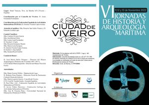 VI Xornadas de Historia y Arqueoloxía marítimas.