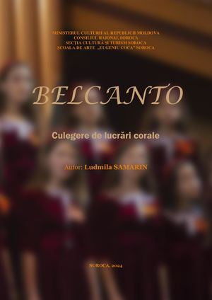 Culegere De Creatii Corale Belcanto