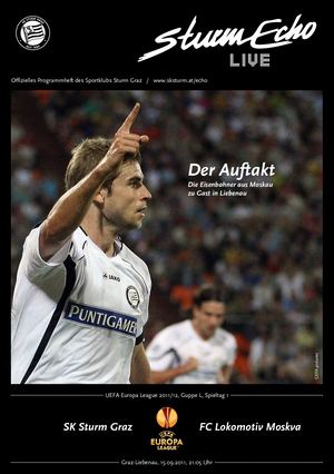 SturmEcho LIVE 2011/12, Nr. 1 International: Sturm – FC Lokomotiv Moskva