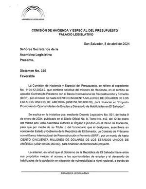 Empleo $150 millones