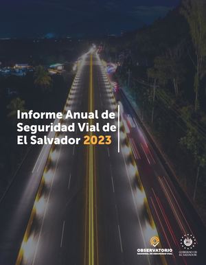 Incidentes Viales 2023 ONASEVI